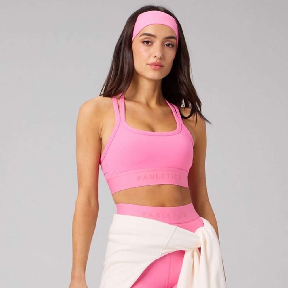 Fabletics Principal Longline Medium Impact Sports Bra